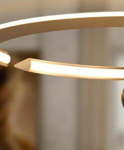 Goldene Lampe Ø 60 cm ORANE LED - Details