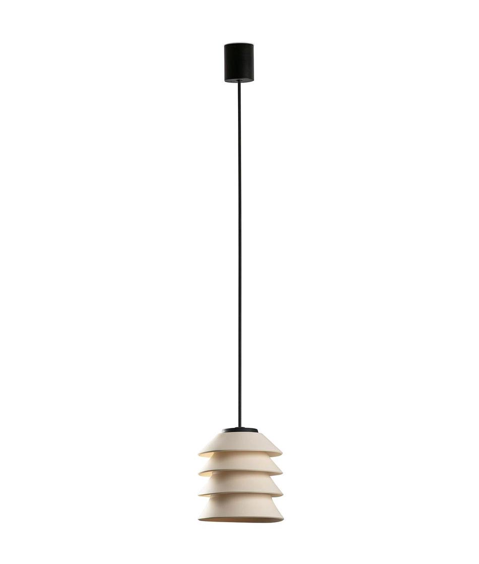 Beigefarbene Außenleuchte Ø 18 cm TOBA - 2