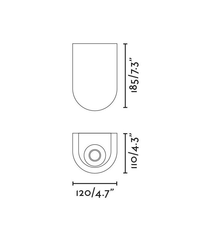 Bodenstehleuchte grau IGLU LED 3W 3000K - 3