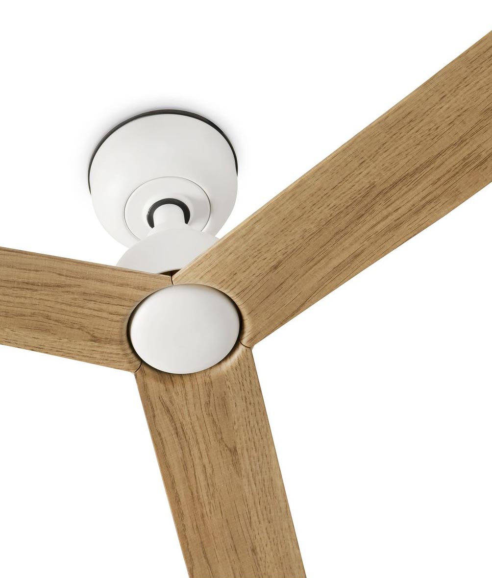 Deckenventilator MARINE M weiß und Eiche Ø 125 cm - 2