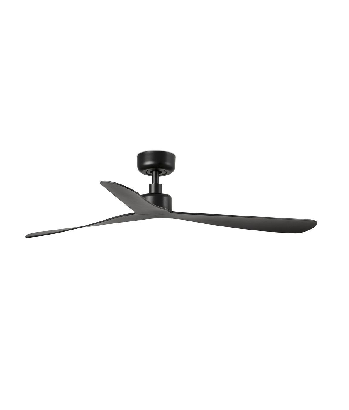 Deckenventilator ROCKER M in Schwarz und Schwarz Ø 132 cm