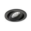 Einbauleuchte schwarz Ø 6 cm KIVI LED 7W 3000K