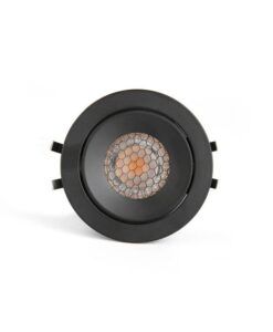 Einbauleuchte schwarz Ø 6 cm KIVI LED 7W 3000K - 2