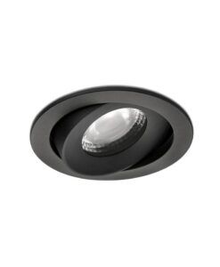 Einbauleuchte schwarz Ø 6 cm KIVI LED 7W 3000K