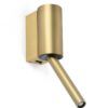 Leseleuchte in satiniertem Gold DANTE LED 3W 2700K