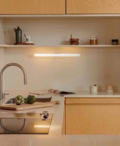 Lineare Wandleuchte CALMA 500 LED in Blau - 3