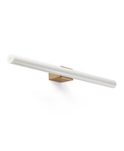 Lineare Wandleuchte CALMA 500 LED in gebürstetem Gold