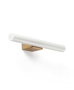 Lineare Wandleuchte, gebürstetes Gold, CALMA 300 LED