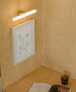 Lineare Wandleuchte, gelb, CALMA 300 LED - 3