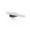 Lineare Wandleuchte, schwarz, CALMA 300 LED