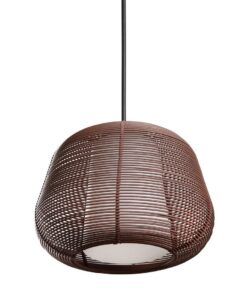 Rostbraune Außenpendelleuchte Ø 28 cm NARITA - 2