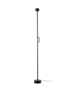 Schwarze Stehlampe, Höhe 184 cm STAFF 26W LED