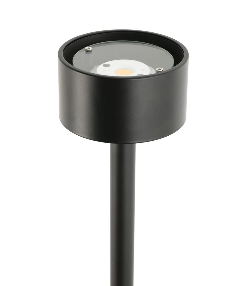 Schwarze Stehlampe, Höhe 184 cm STAFF 26W LED - 3
