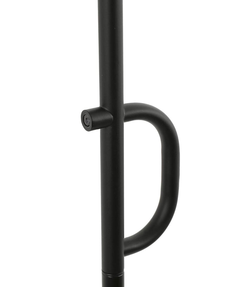 Schwarze Stehlampe, Höhe 184 cm STAFF 26W LED - 4