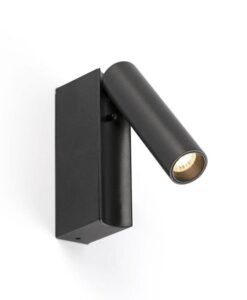 Schwarzes CRONOS LED-Leselicht 4W 2700K