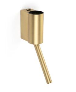 Wandleuchte satiniertem goldenem DANTE LED-Leselicht 5W/3W